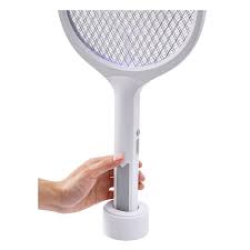 Raquette anti-moustiques électrique